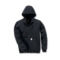 Softshell/sweat déperlant WIND FIGHTER HOODED SWEAT coloris noir XL