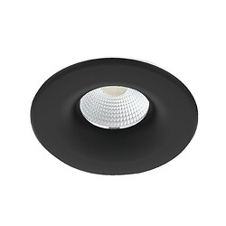 Spot encastré LED Aries fixe 6 W CCT 3000/4000K 540 lm gradable noir