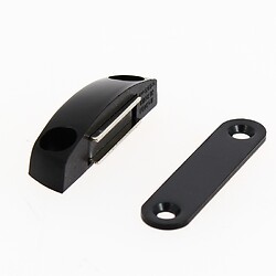 Loqueteau Neptune zamak noir mat force 4 kg - pose en applique