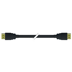 Cordon HDMI 2.0 surmoulé mâle-mâle
