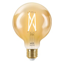 Lampe LED connectée Globe filament Wizpro E27