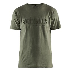 T-shirt imprimé 3D Vert Automne taille XS