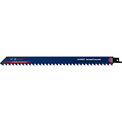 2 lames scie sabre Expert Carbure Béton cellulaire 300mm S1241HM