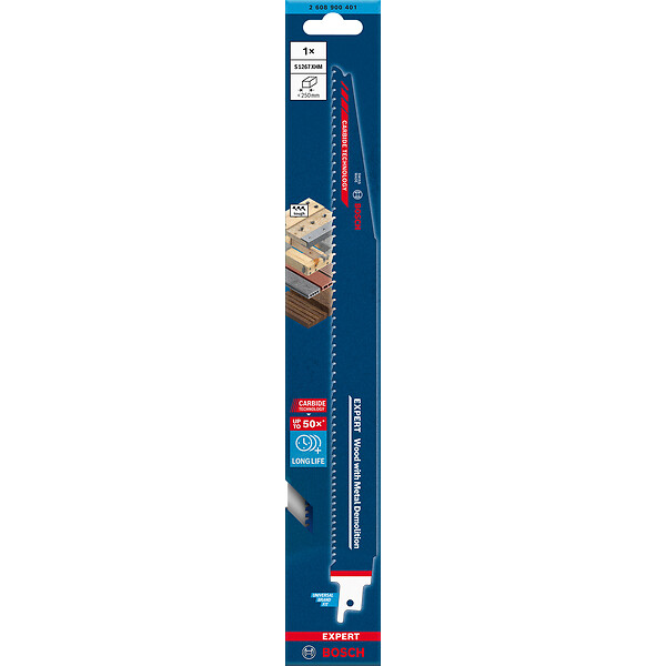Lot De 5 Lames De Scie Sabre Milwaukee TORCH – Carbure TCT – Démolition