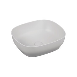 Vasque Outline Cerafine, 47,5cm, blanc brillant, VitrA Clean