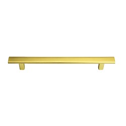 Poignée zamak Regola - entraxe 160 mm - finition or satiné
