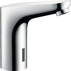 Mitigeur de lavabo Focus électronique sur secteur sans manette de réglage de température chromé