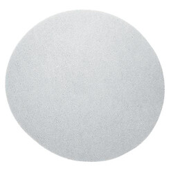 Pad blanc diamètre 152mm à usage unique pour appliquer, essuyer et uniformiser les teintes CIRANOVA lot de 5 pièces