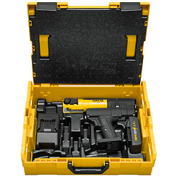 Sertisseuse radiale électrique sans fil Mini-Press 22V ACC-Basic-Pack avec batterie, chargeur et coffret L-Boxx