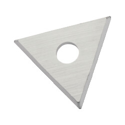 Lames carbure en triangle