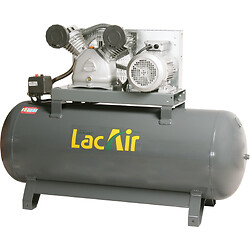 Compresseur fixe Twinair 40/270T - 40 m³/h triphasé - 300 litres - 11 bar