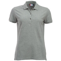 Polo CLASSIC MARION manches courtes gris mélangé 028246-95 taille XXL