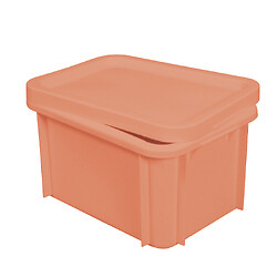 Bac renforcé avec couvercle 400 x 300 15L - Terracotta