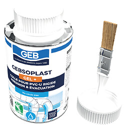 Colle canalisation PVC Gebsoplast 250 ml