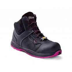 Chaussures de sécurité hautes Femmes Hot Venus - Noir et Rose - S3 SRA ESD - 40