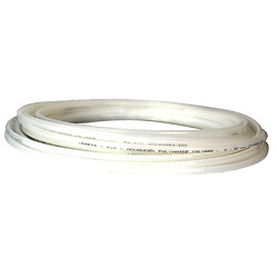 Tube polyamide semi-rigide, coloris incolore, diamètre extérieur 12 mm, diamètre intérieur 9 mm, rouleau longueur 25 m