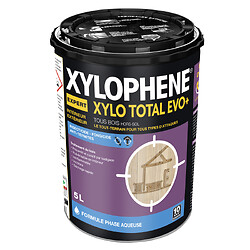 Traitement bois intérieur extérieur XYLOPHENE EXPERT XYLO TOTAL EVO+ insecticide fongicide anti-termites bidon de 5 litres