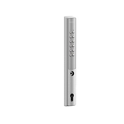 Clavier à codes simple électronique Vera sur batterie pour serrure à encastrer type FORTYLOCK