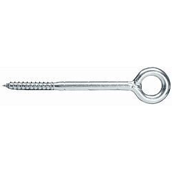 Pitons d'échafaudage OP12 acier zingué diamètre 12mm longueur 300mm filetage 65mm œil 23mm boite 20 pièces