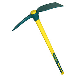 Pioche cantonnier DuoPro à douille ovale 2 kg avec manche bois PEFC