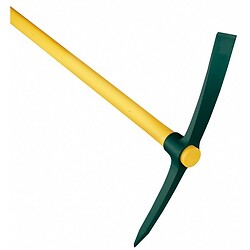 Pioche terrassier douille ronde 2 kg avec manche Novamax