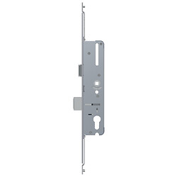 Serrure 7299K à relevage 1 point pêne dormant et demi-tour têtière inox 353x24 mm axe 35 entraxe 92 kit périphériq multipoint
