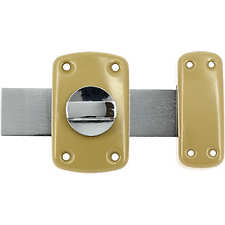 Verrou de sûreté à bouton varié pêne 160 mm Wallis 2