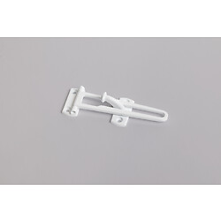 Entrebâilleur pour porte affleurante Modern finition blanc