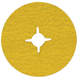 Disque fibres Razorstar® diamètre 125 mm, alésage 22 mm, grain 36+ boite de 25