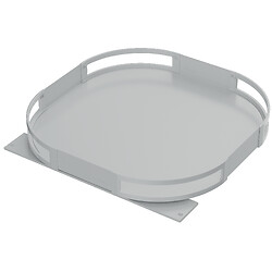 Kit complet plateau Turnmotion III avec accessoires de pose coloris blanc