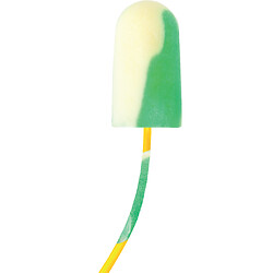 Bouchons d'oreilles Bio-soft avec cordon boîte de 100