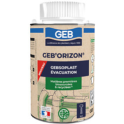 Colle PVC gel évacuation GEB'ORIZON à base de résine biosourcée et solvant recyclé pour canalisations pot 250ml