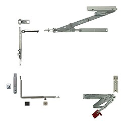 Kit de base Magicube 180 kg pour OB inversé droite l 422-900 mm (boîte base + compas + paumelles) carton de 10 kits