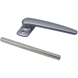 Béquille simple saillie réduite Horus finition noir RAL 9005 satiné