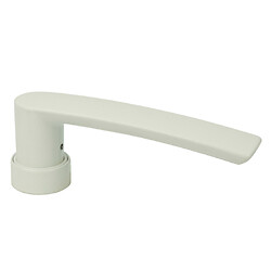 Poignées Iris entraxe 21.5 mm finition blanc RAL 9010 en boîte de 10