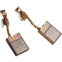 Jeu de 2 charbons pour moteur à charbon Makita - 195021-6