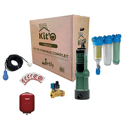 Kit de pompage complet pour cuves de récupération pluviale