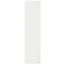 Radiateur connecté Agilia avec pilotage intelligent étroit vertical 1500W blanc