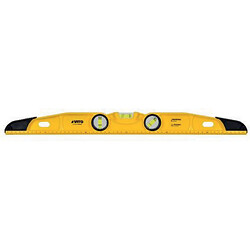 Niveau trapèze aluminium 3 fioles 60cm