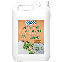 Vinaigre désherbant ONYX 9,5% d'acidité herbicide fongicide bactéricide prêt à l'emploi ou à diluer bidon de 20 litres