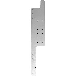 Gabarit de pose pour ferme-porte Stagadon III - IV et TS33 finition argent