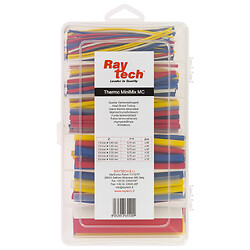 Coffret de 170 gaines thermorétractables multi-color Raytech