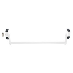 Serrure antipanique Isy Bar EN1125 1 point latéral barre de 1200 mm - finition blanc