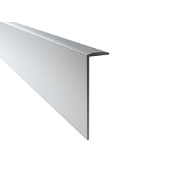 Profil pour protection de plan de travail 38 mm, longueur 3150 mm, finition alu