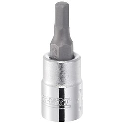 Douille tournevis 1/4'' pour vis 6 pans creux - 3 mm - EXPERT