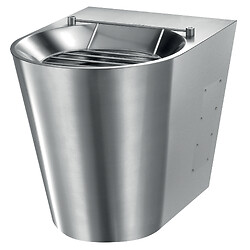 Vidoir à poser XL P alimentation horizontale Inox 304 satiné
