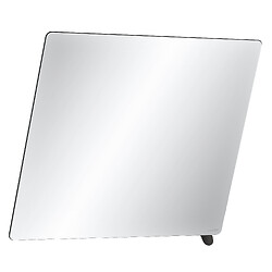 Miroir inclinable 600x500 avec poignée noir mat
