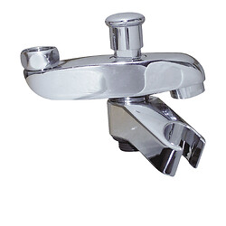Bec bain/douche avec support douchette amovible et inverseur
