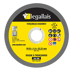Lot 25 disques à tronçonner Saint-Marcouf Ø 125 mm, épaisseur 1 mm + porte-mine tous supports PASSION offert