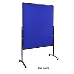Tableau d'animation mobile pliable PREMIUM PLUS - Bleu marine
